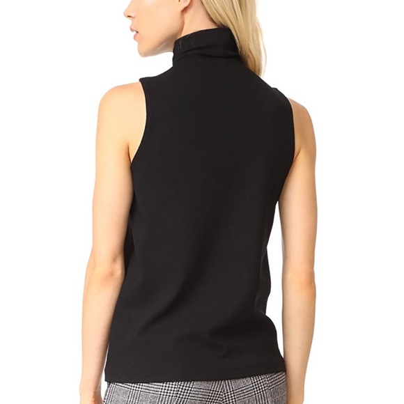 Club Monaco Vancy turtleneck black tank - Picture 2 of 6